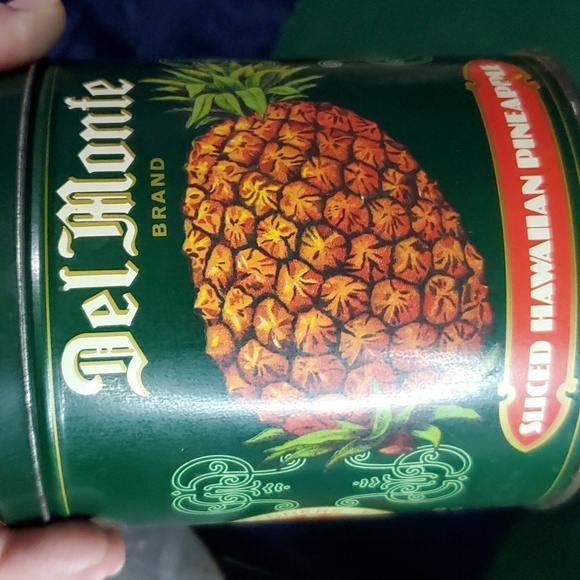 Del Monte (NESTING) canister set consisting of four round metal canisters - Picture 6 of 12